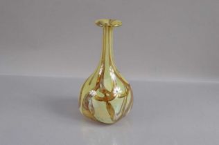 A Michael Harris 'Mdina' studio art glass vase,