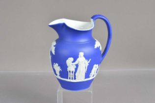 A 19th Century Wedgwood jasperware trefoil jug,