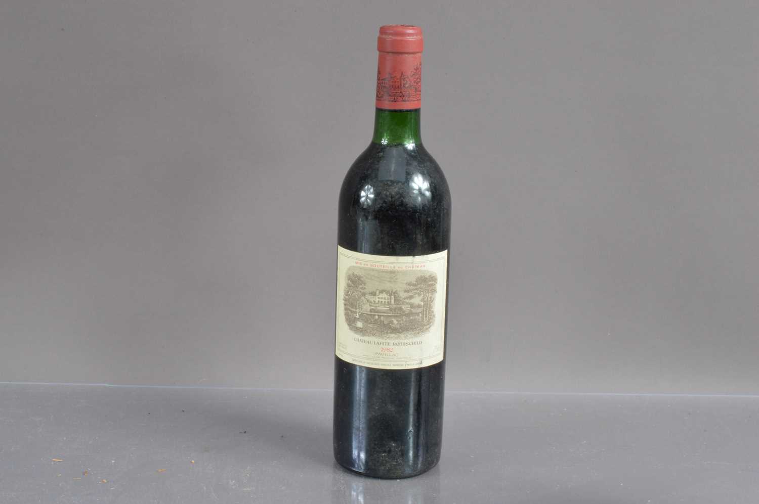 One bottle of Chateau Lafite Rothschild 1982,