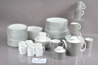 An extensive breakfast set of Thomas porcelain German 20th Century,