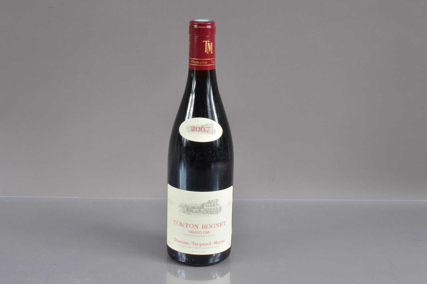 One bottle Corton Rognet Grand Cru 2007,