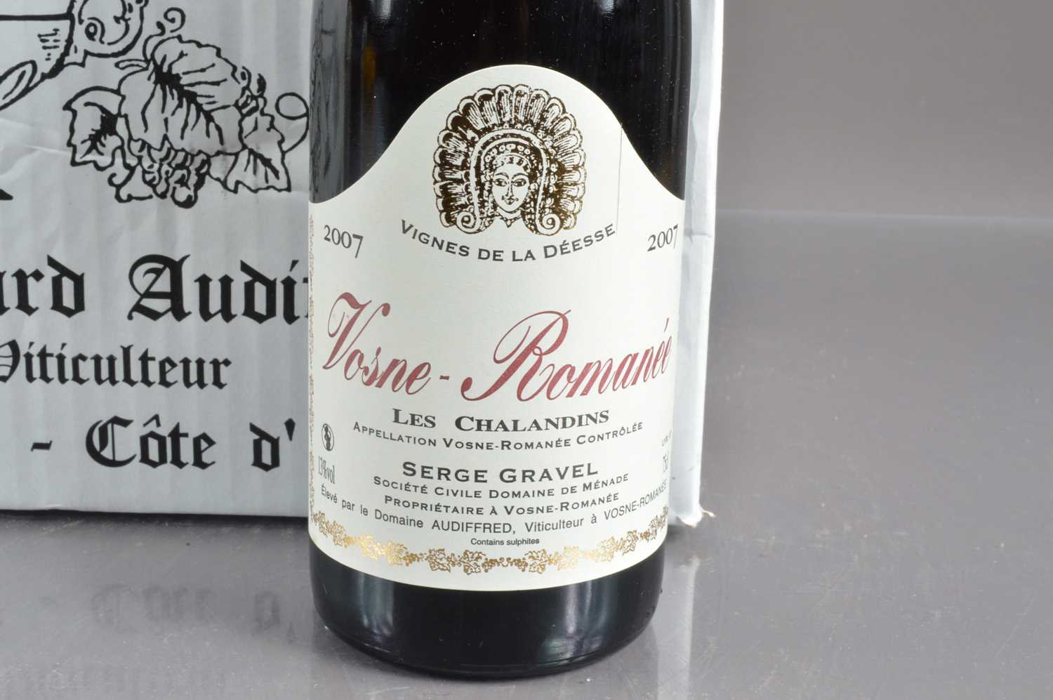 Six bottles of Vosne Romanee 'Les Chalandins' 2007, - Image 2 of 2