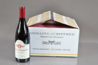Six bottles of Vosne-Romanee 1er Cru 'Les Chalandins' 2013,