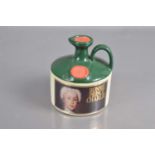 A scarce stoneware ceramic jug of Glenfiddich 'Bonnie Prince Charlie' Scotch whisky,