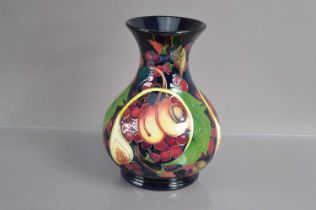 A Moorcroft Pottery "Queen's Choice" vase dated 2000,