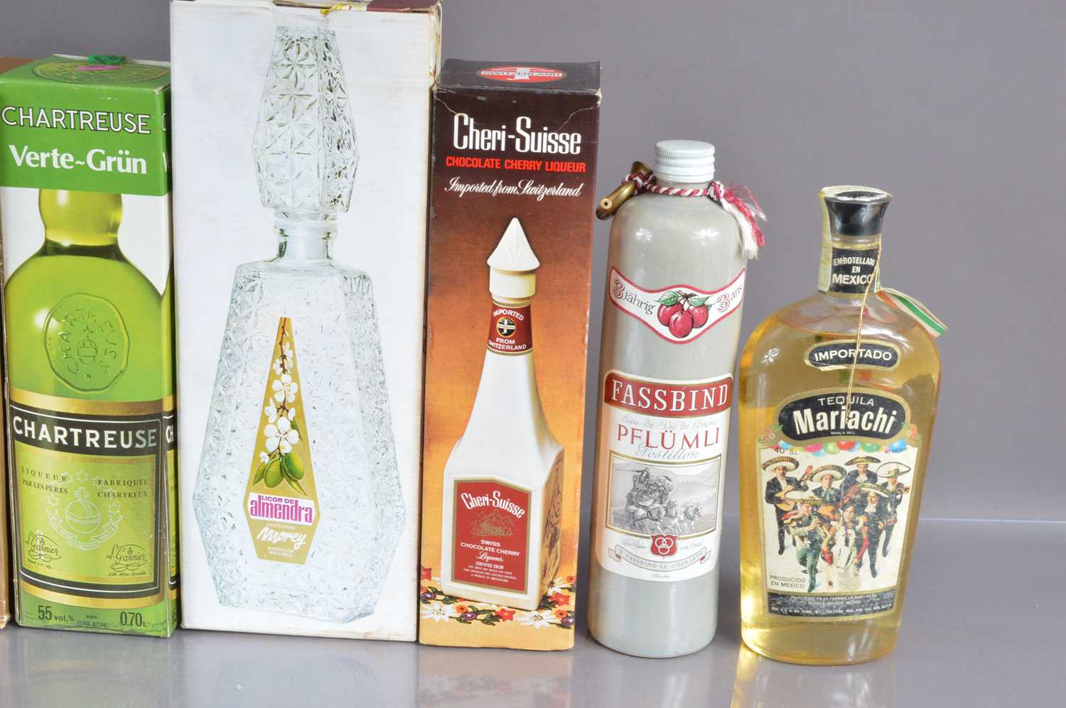 Ten bottles of various spirits and liqueurs, - Image 2 of 3