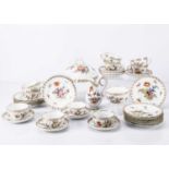 Dresden Floral Decorated and Gilt Tea Ware (36 pieces)