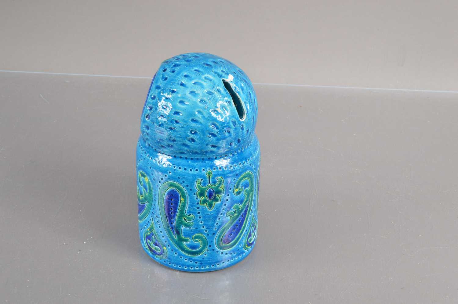 Mid-century modern Bittosi Italy art pottery owl moneybox, - Image 2 of 4