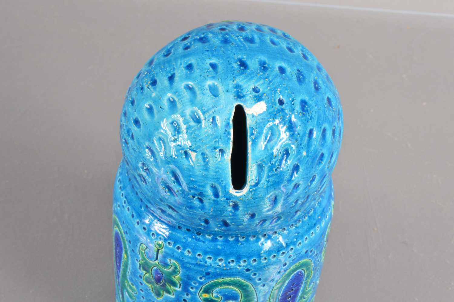 Mid-century modern Bittosi Italy art pottery owl moneybox, - Image 4 of 4