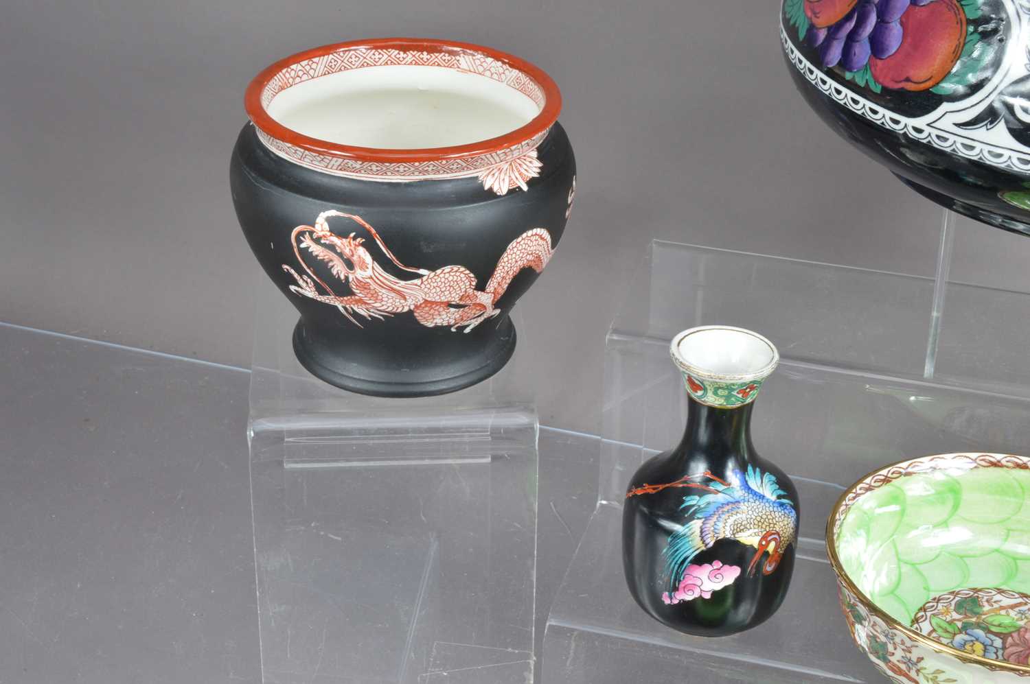 An interesting collection of twelve Maling pottery and 'CETEM Ware' Art Deco period items, - Image 3 of 4