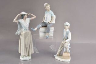 Three Nao by Lladro figurines,