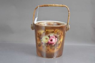 An early 20th Century "Imperial Porcelain" slop bucket and cover,