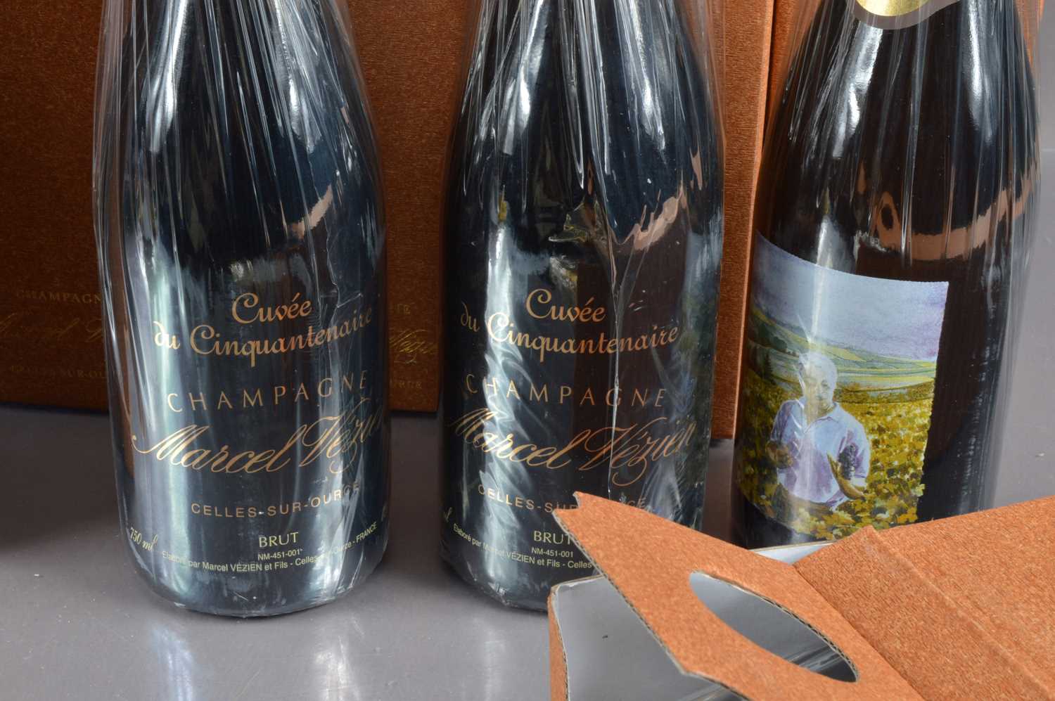 Six bottles of Armand Vezien Cuvee du Cinquantenaire Champagne, - Image 2 of 2