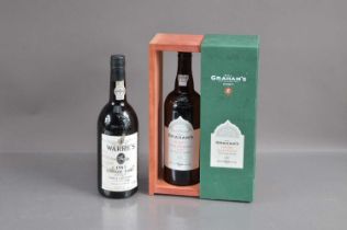 One bottle of Warres 1983 and Graham's Quinta dos Malvedos 1999,