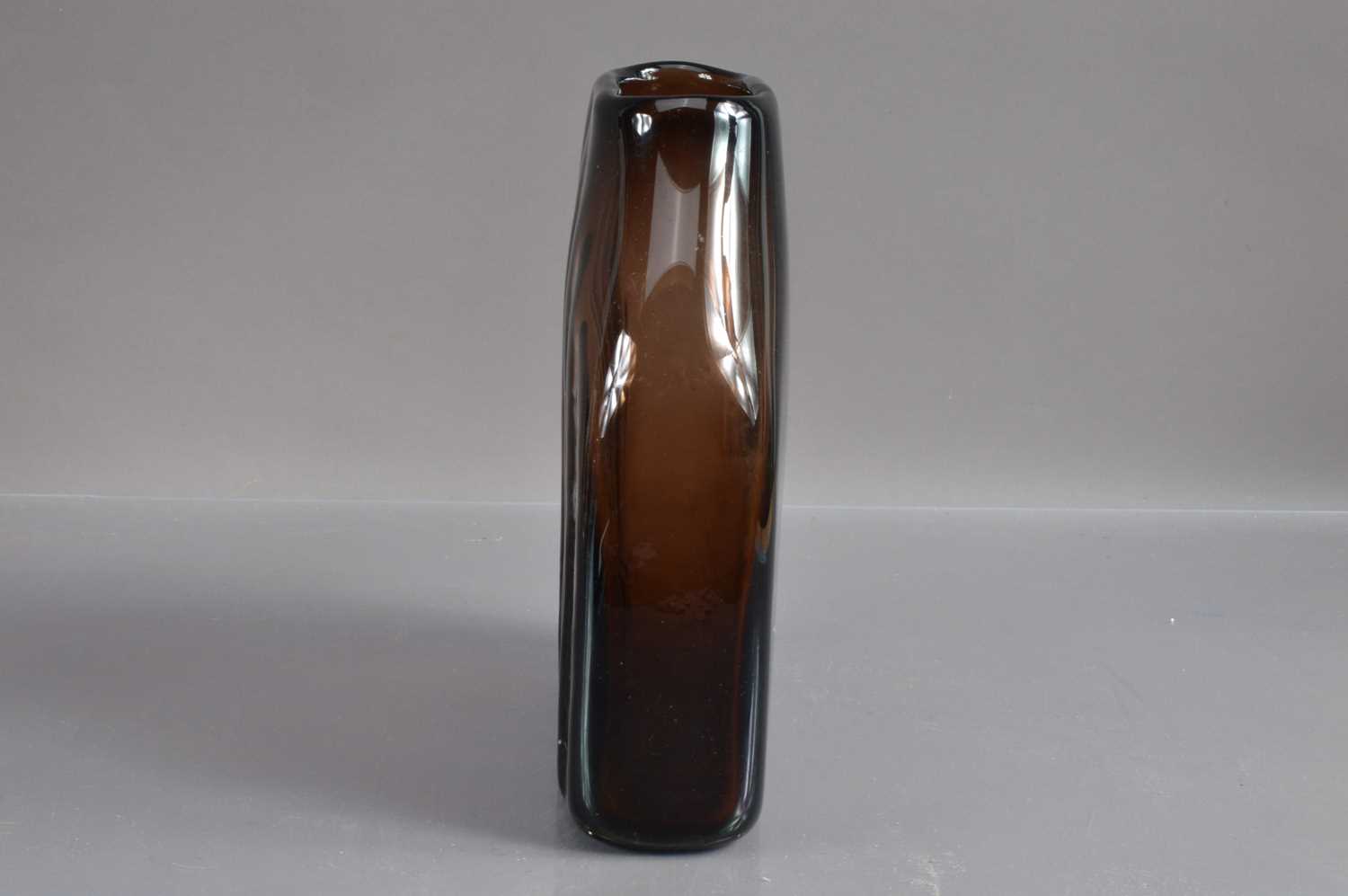 A Whitefriars shoulder vase in 'Cinnamon' colourway designed by Geoffrey Baxter (1922-1995), - Image 2 of 6
