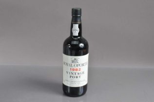 One bottle of Royal Oporto Vintage Port 1982,