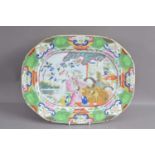 A 19th Century Mason's Ironstone octagonal Chinoiserie platter,