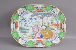 A 19th Century Mason's Ironstone octagonal Chinoiserie platter,