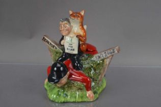 A novelty "For Fox Sake" ("Beaufort Hunt") teapot designed by Vince McDonald for 'Totally Teapots' o