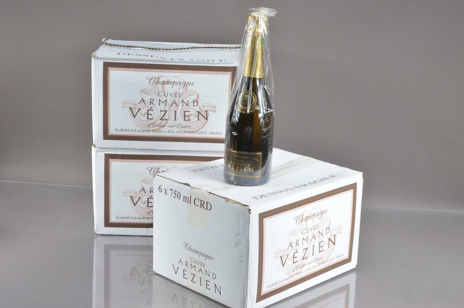 Eighteen bottles of Armand Vezien Cuvee Armand Vezien Champagne,