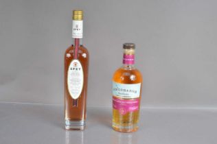 Two bottles of fine Scotch single malt whisky