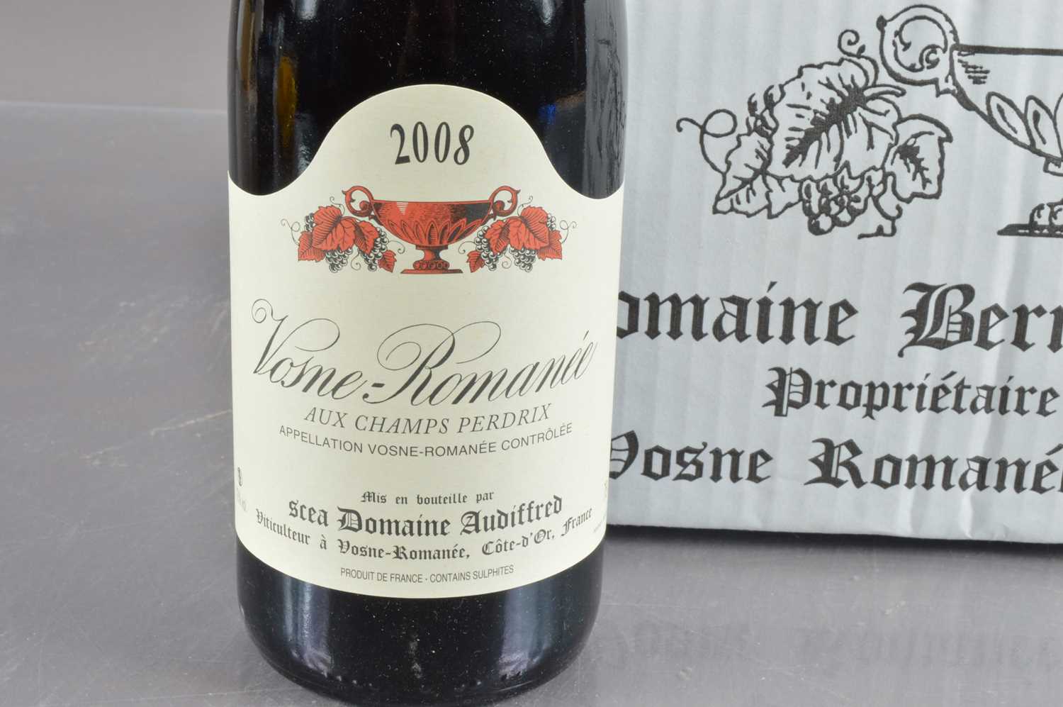 Six bottles of Vosne Romanee 'Aux Champs Perdrix' 2008, - Image 2 of 2