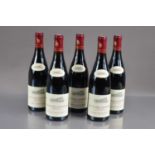 Five bottles of Mazoyeres Chambertin Grand Cru 2001,