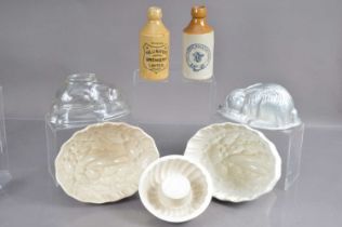 A small collection of domestic pottery,