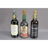 Three bottles of Madeira,