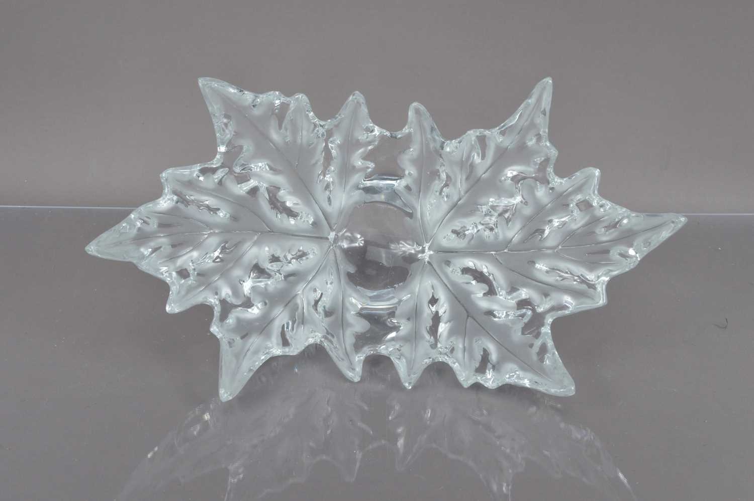 A Laliaque glass Champs Elysee bowl designed by Marc Lalique, - Image 2 of 4