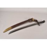 A Dutch Klewang Sword,