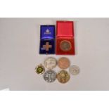 A small selection of Rifle Shooting medallions,