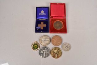 A small selection of Rifle Shooting medallions,