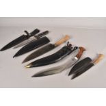 A Middle Eastern Style Kukri knife,