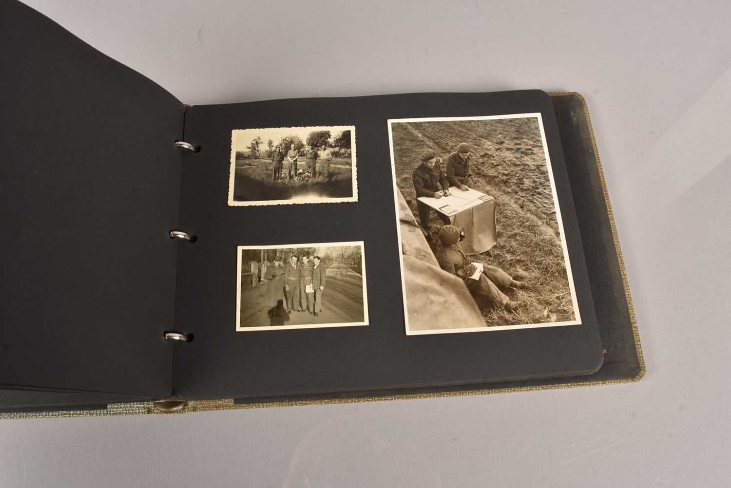 An interesting WWII Military Photograph album, - Image 18 of 22