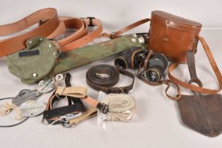 A pair of WWII Canadian 6x30 Binoculars,