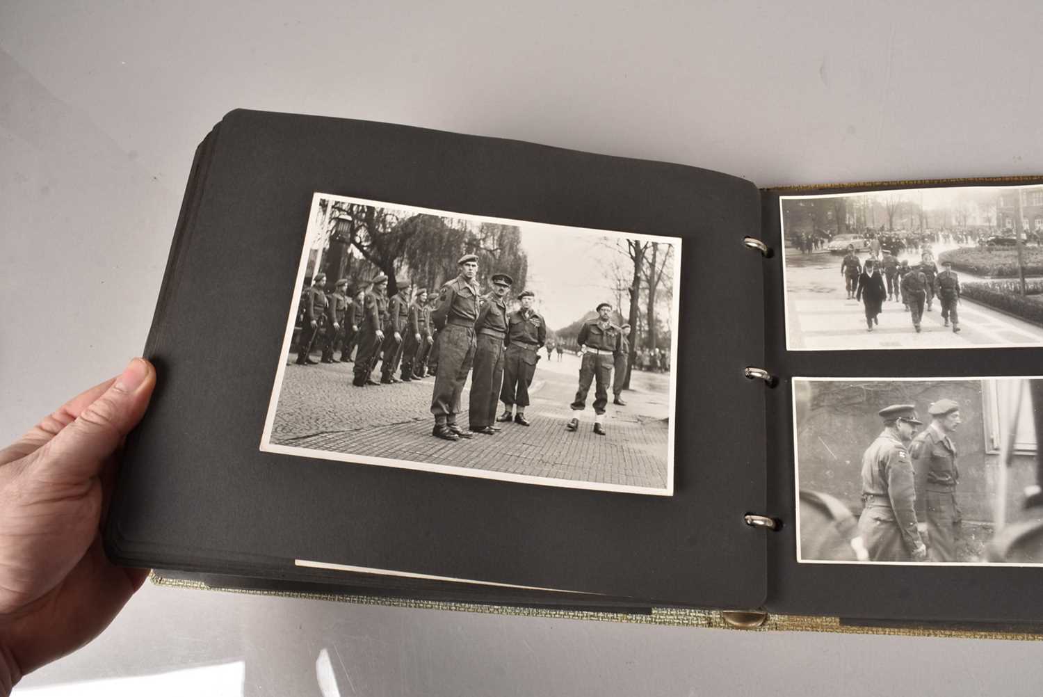 An interesting WWII Military Photograph album, - Image 13 of 22