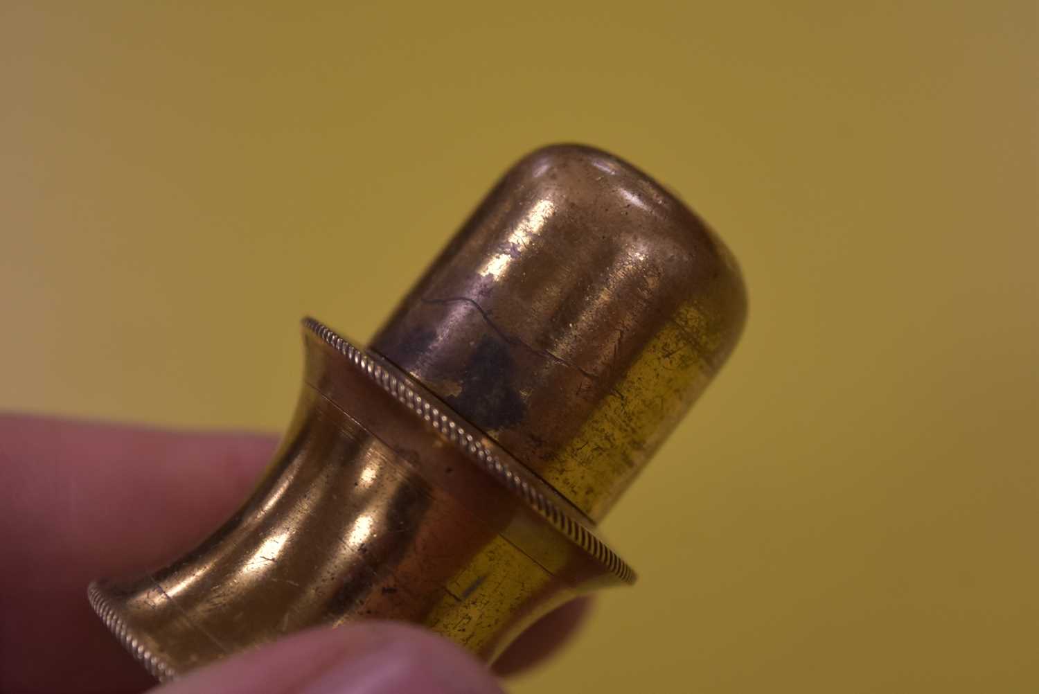 A 19th Century Brass Acorn Fleaglass, - Image 9 of 13