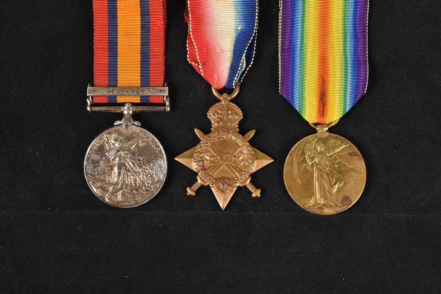 Boer War and WWI medal group,