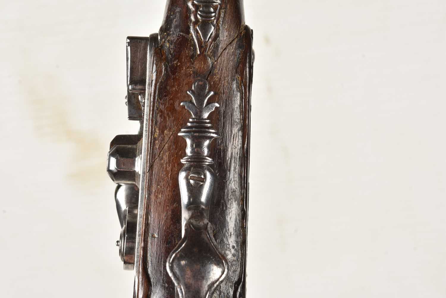 An 18th Century unnamed Flintlock pistol, - Image 5 of 10