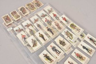 Nineteenth Century Military Themed Cigarette Card Sets (3),
