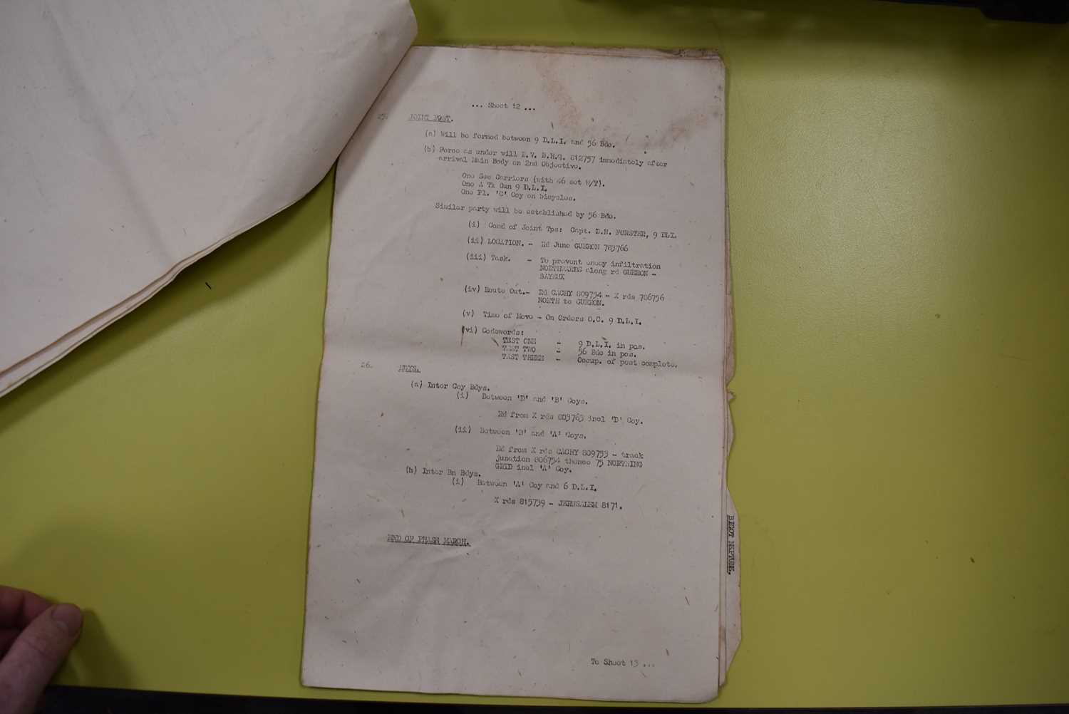 A collection of original D-Day Documents, - Image 25 of 36