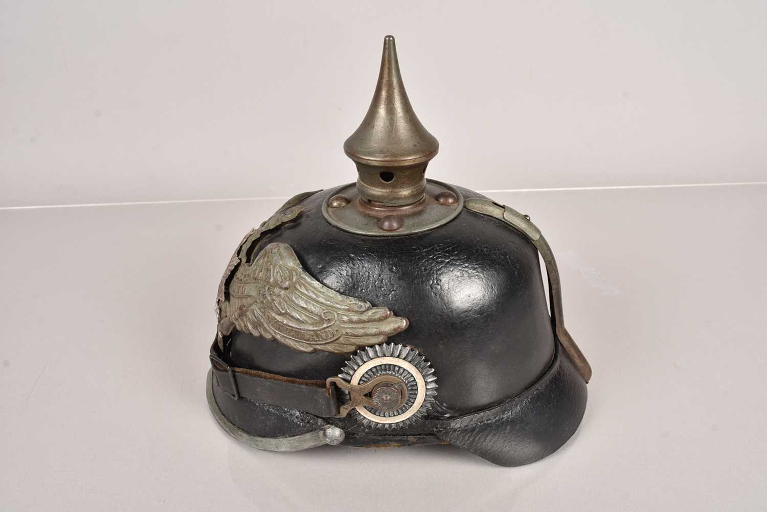 A Prussian Garde Pickelhaube, - Image 5 of 10