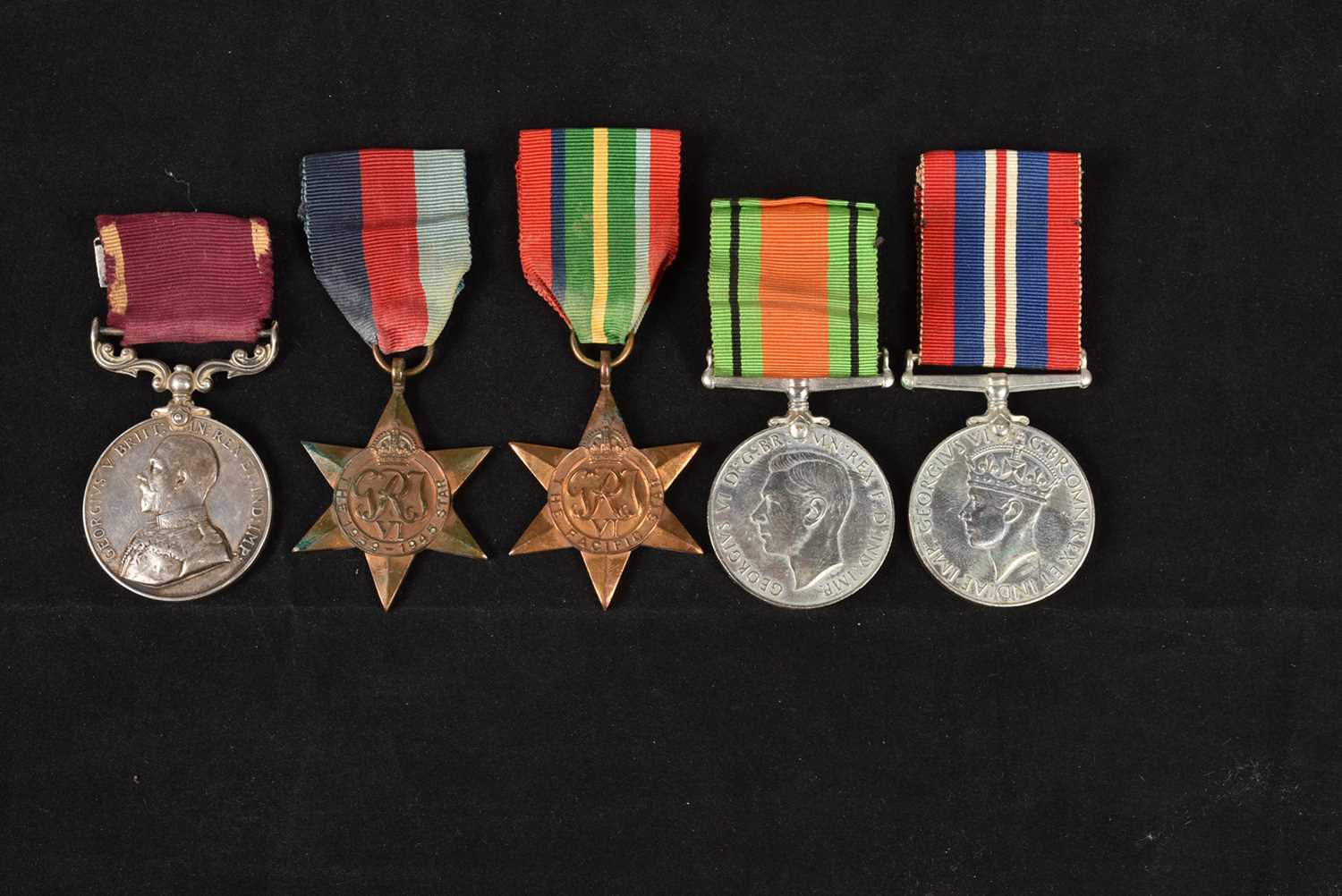 A George V Long Service and Good Conduct medal,