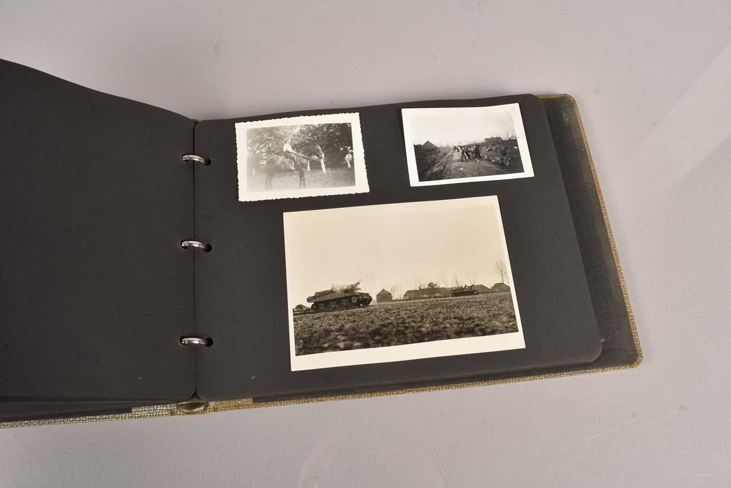 An interesting WWII Military Photograph album, - Image 16 of 22