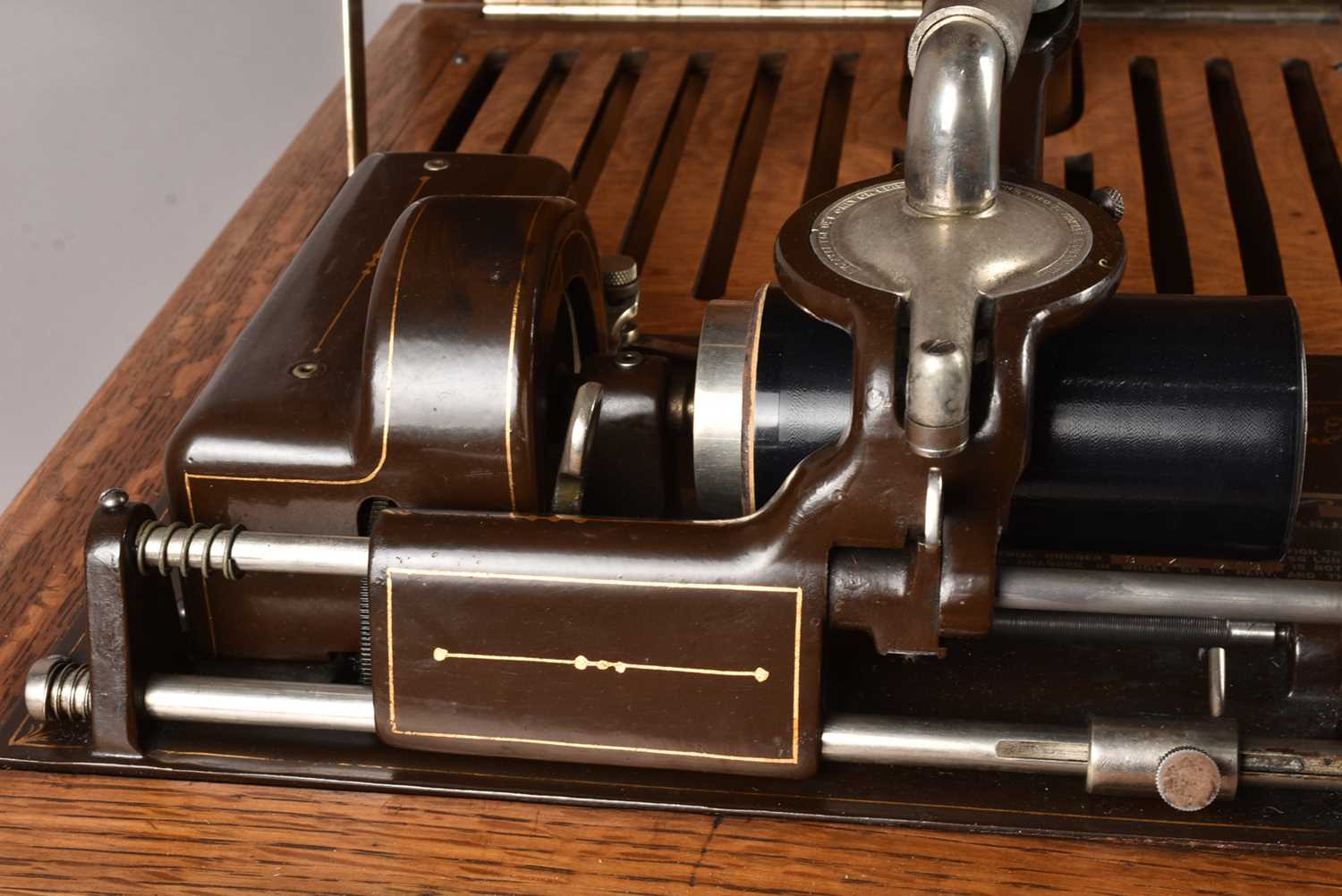 An Edison Amberola V Phonograph, - Image 3 of 5
