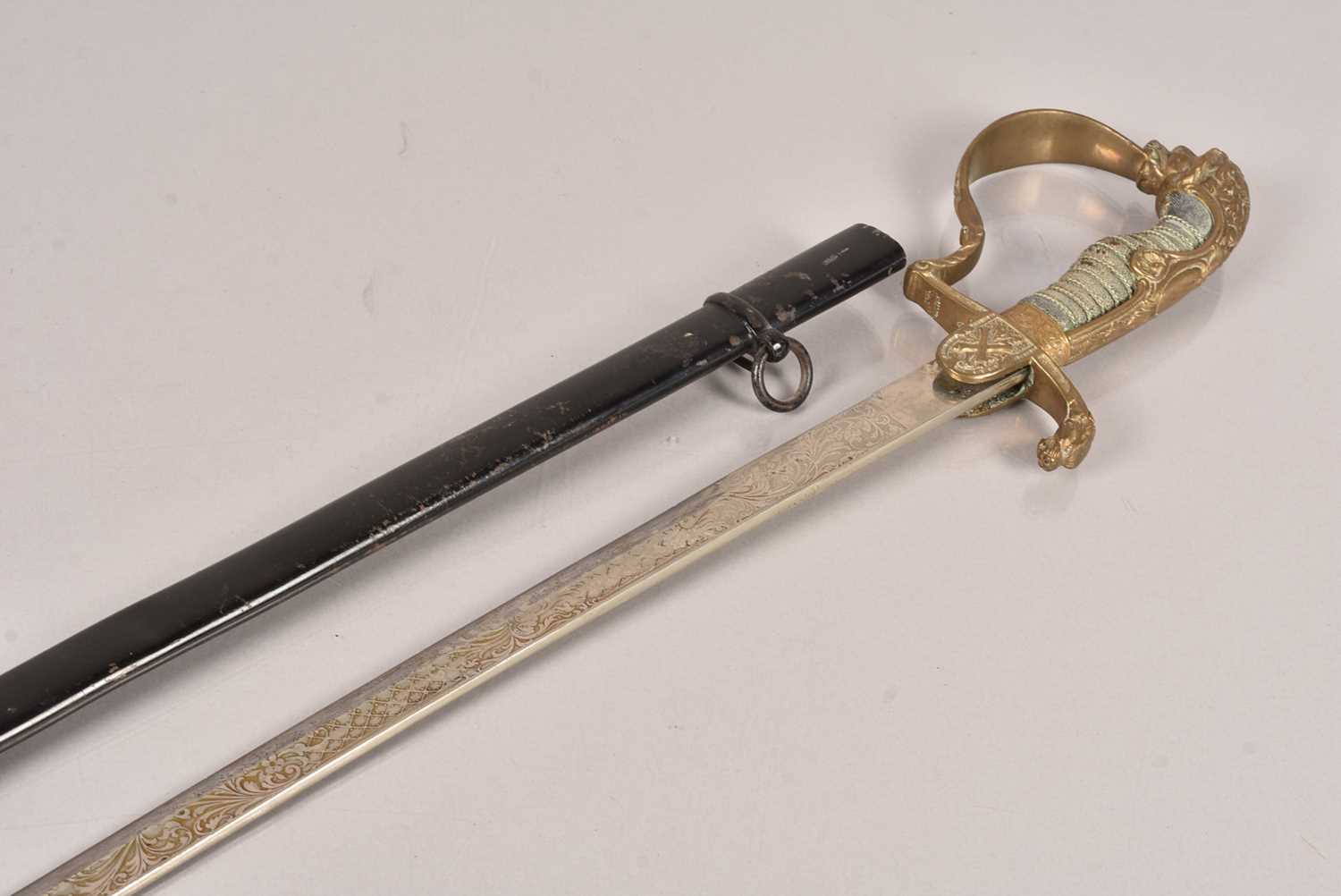A German Imperial Officer's sabre, - Image 2 of 11