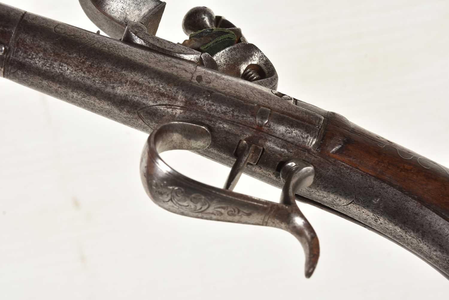 A Griffin of London, Flintlock pistol, - Image 11 of 11