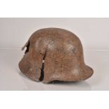 A German M16 Helmet War Relic,
