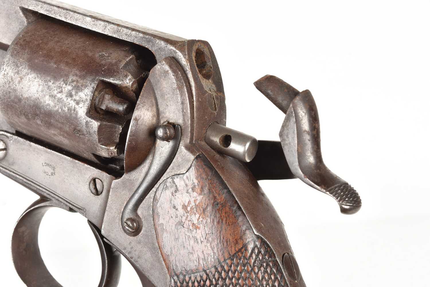 An Early Kerr's Patent 5 Shot Revolver, - Image 8 of 11